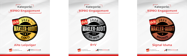 dvb-Siegel in der Kategorie BiPRO Engagement