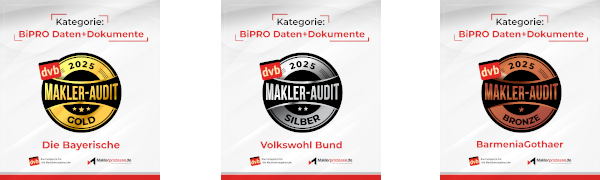 dvb-Siegel in der Kategorie BiPRO Daten+Dokumente